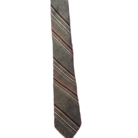 Dino Orsini Dress Tie vintage Striped Career Silk Blend 55" - Picture 1 of 5
